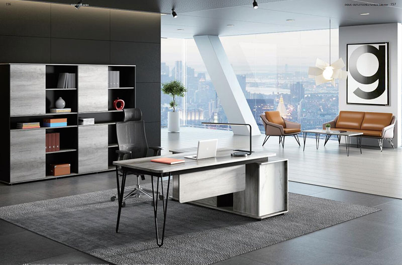 圓方係列 - 老板創業現代辦公室大班台 圓方係列 - 老板創業現代辦公室大班台